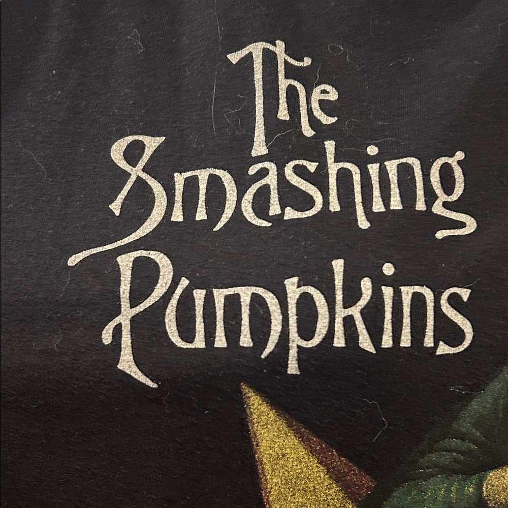 Smashing Pumpkins Black Graphic Tee - Picture 2 of 6